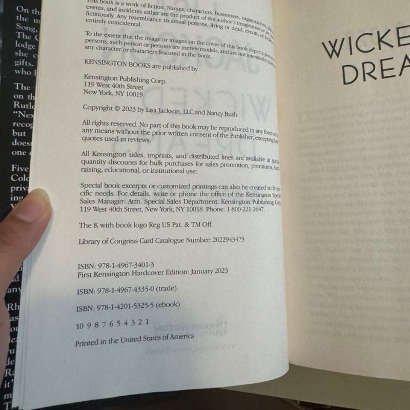 Wicked Dreams (first edition)