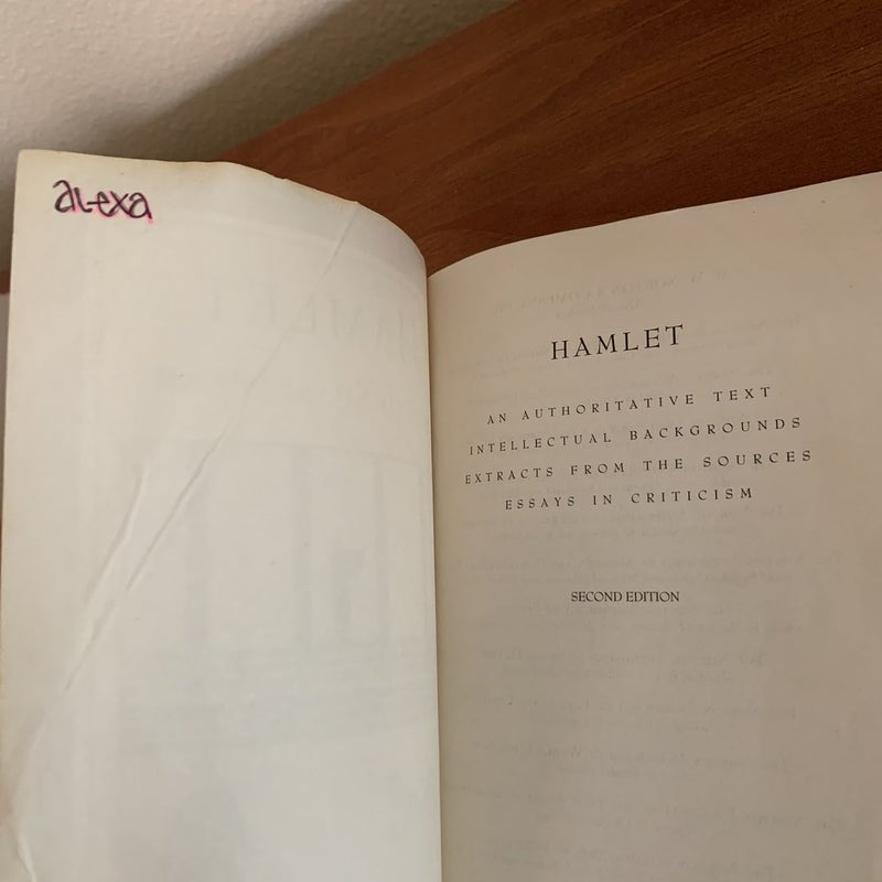 Hamlet (Norton Critical Edition)