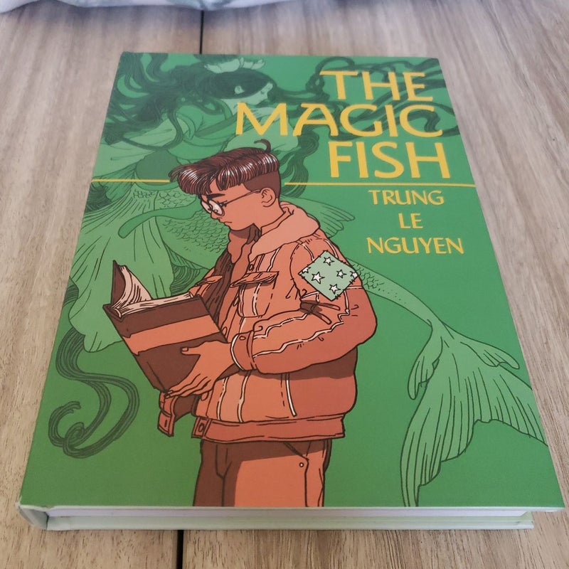 The Magic Fish signed by Trung Le Nguyen, Hardcover