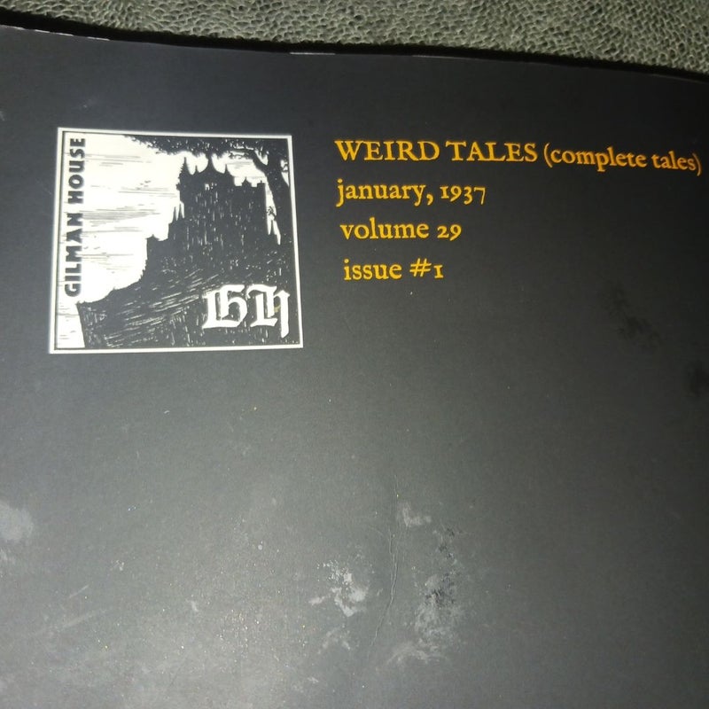 WEIRD TALES (complete Tales #1)