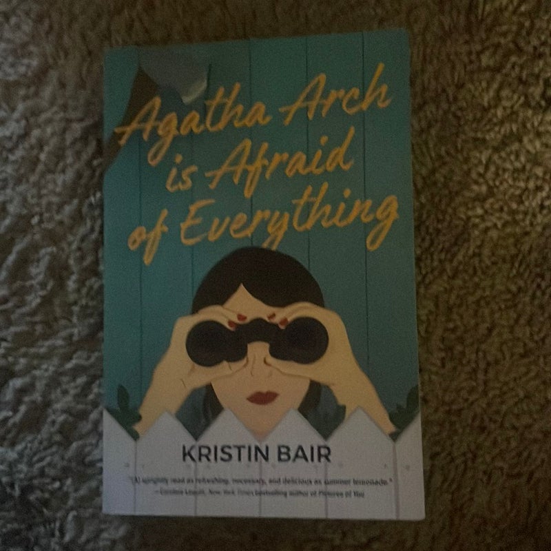 Agatha Arch Is Afraid of Everything