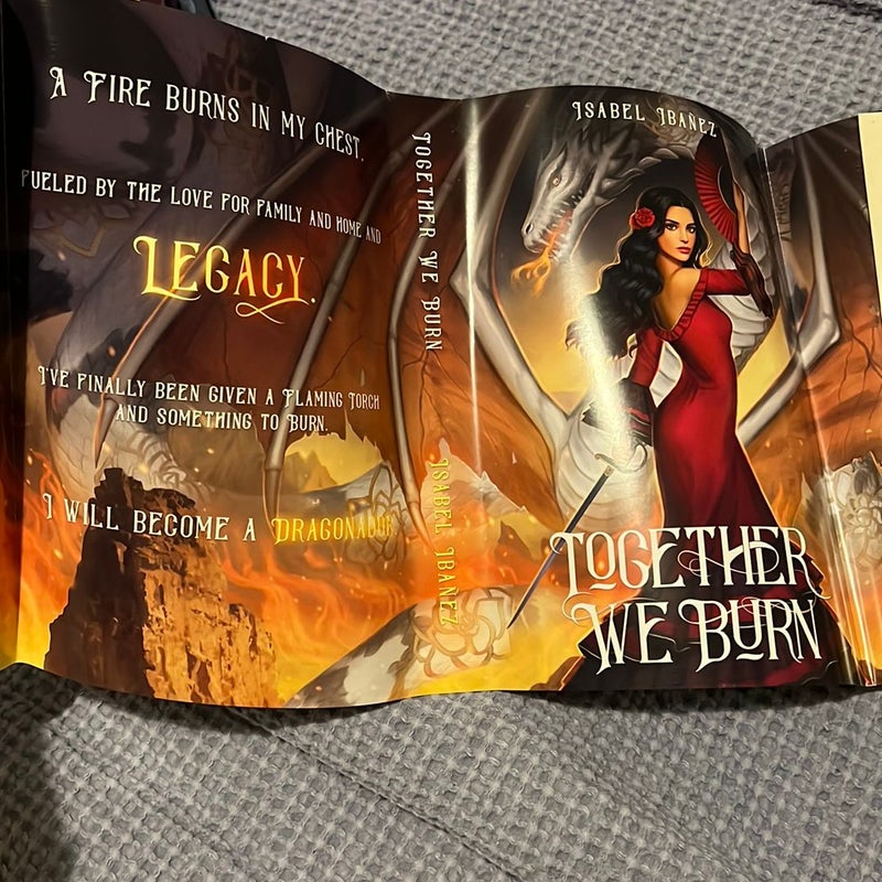 Together We Burn - The Bookish Box signed special edition 