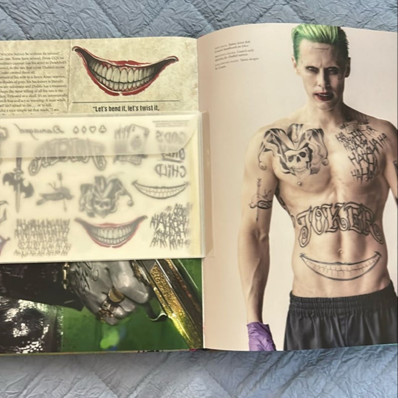 Suicide Squad WITH TATTOOS AND OTHER REMOVABLE ITEMS!