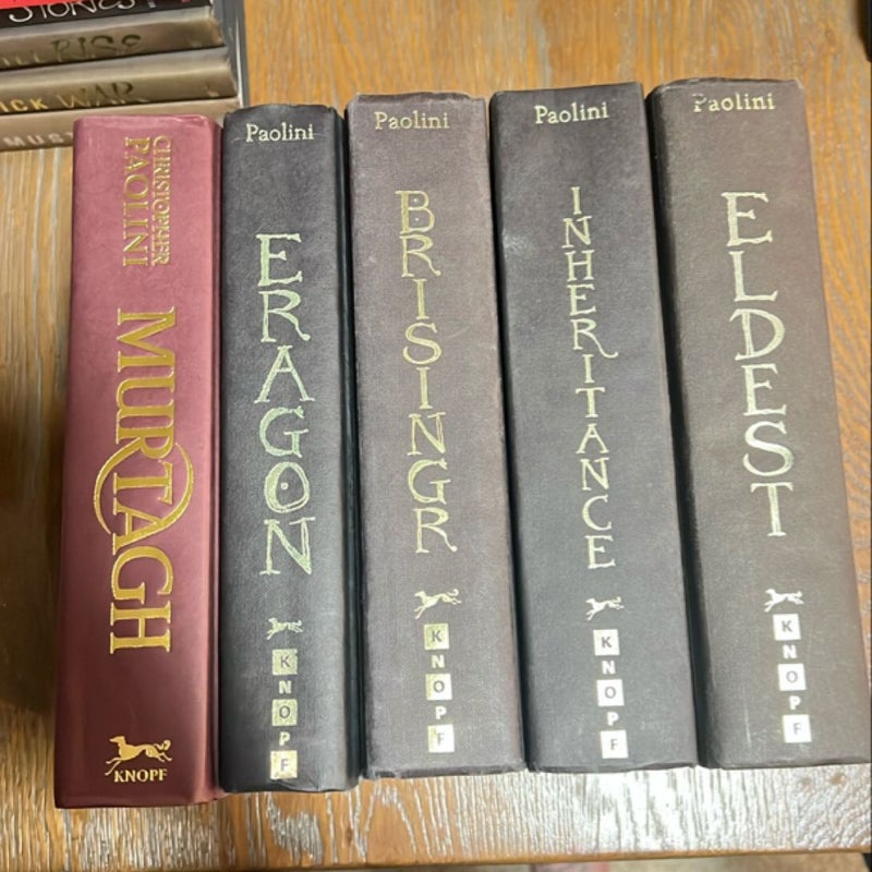 The Inheritance Cycle series, Set of 5 Books