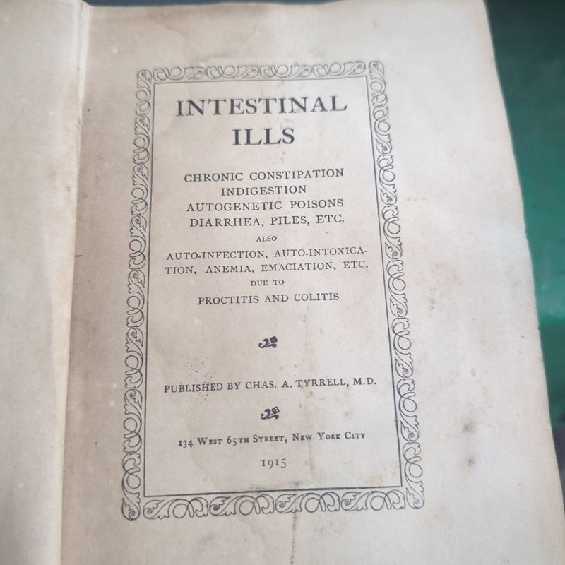 Intestinal ills 1915