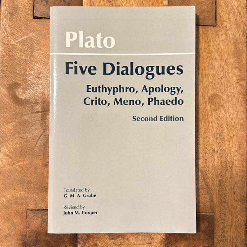 Plato: Five Dialogues