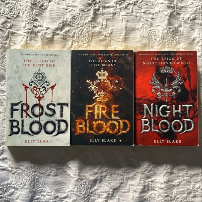 Frostblood, Fireblood, and Nightblood