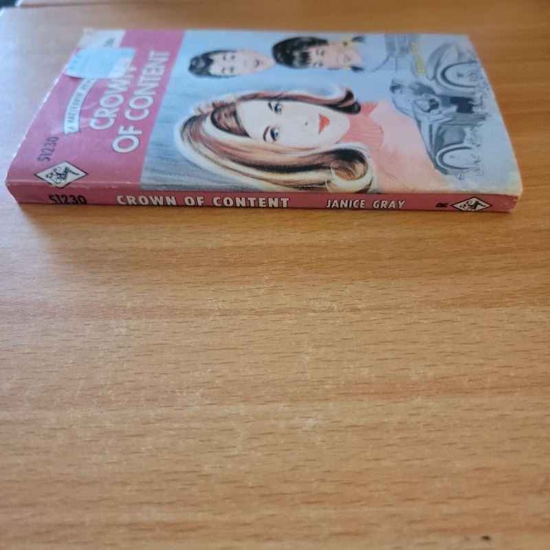 Crown of Content (1968 Harlequin)