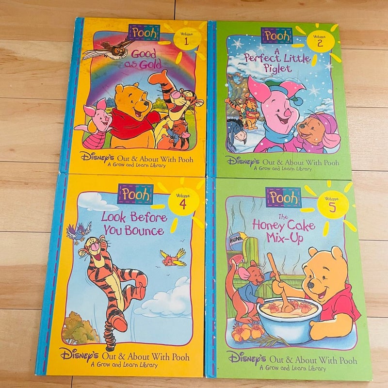 Disney’s Out & About With Pooh Bundle-Lot of 9; Volumes 1, 2, 4, 5, 6, 8, 9, 11, 16