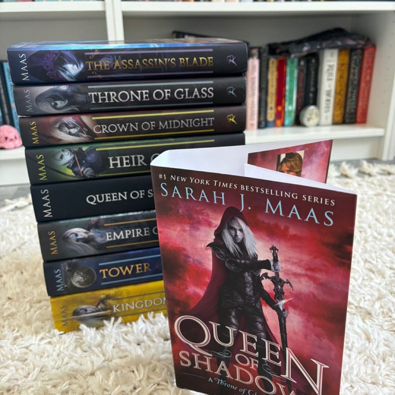 *DUSTJACKETS ONLY* Original Throne of Glass Hardcover Dustjackets