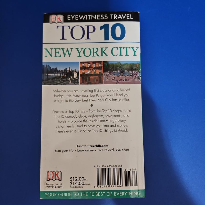 DK Eyewitness Travel Top 10 NEW YORK CITY