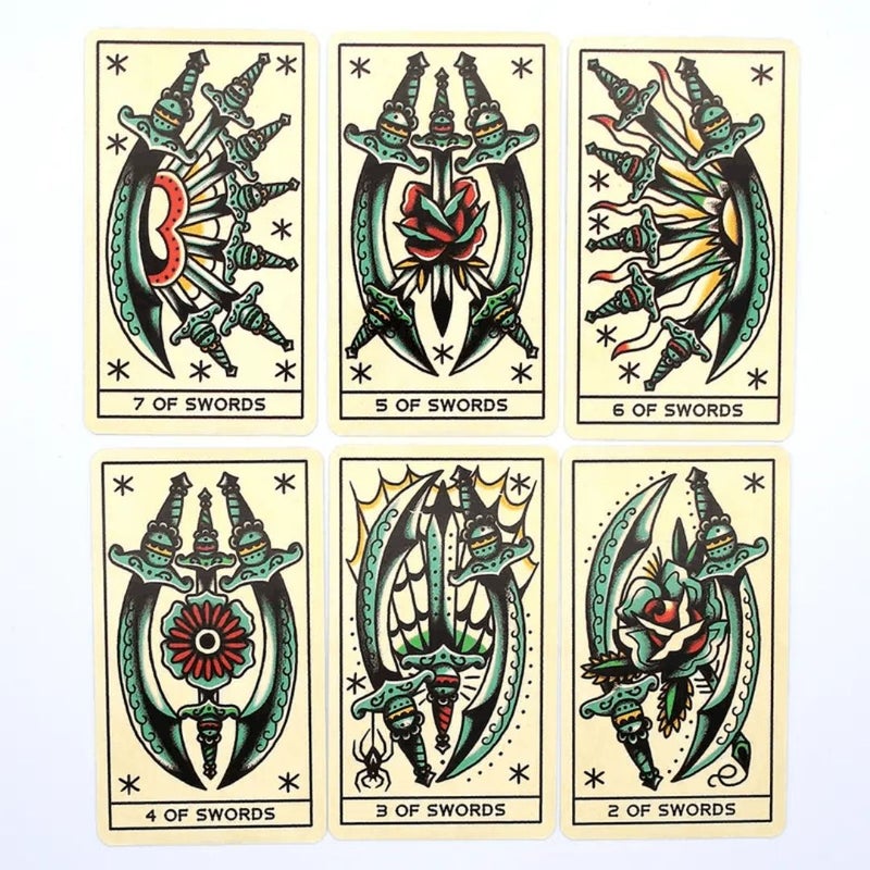 Tattoo tarot deck 