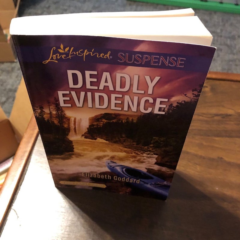 Deadly Evidence  **Large Print**