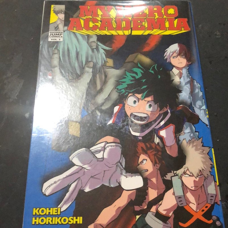 My Hero Academia, Vol. 1 and 3