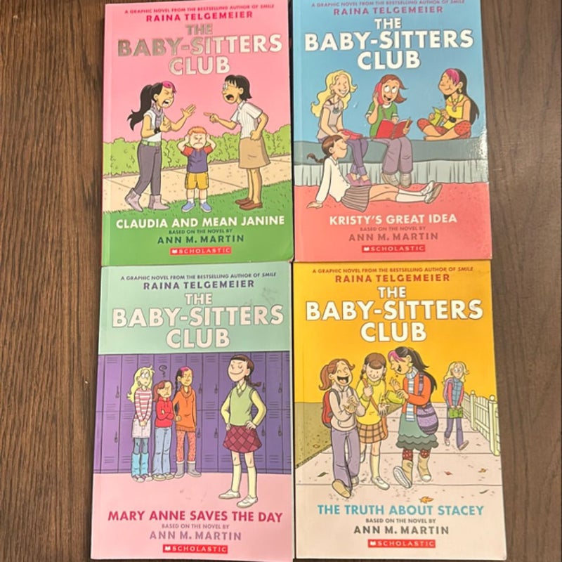 The Baby-Sitters Club (4 book set)