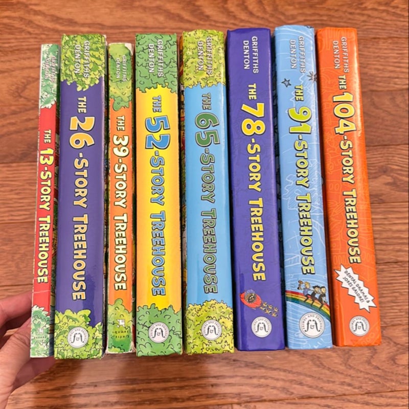 Lot/ Bundle of 8 Story Treehouse Books