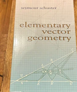 Elementary vector geometry 