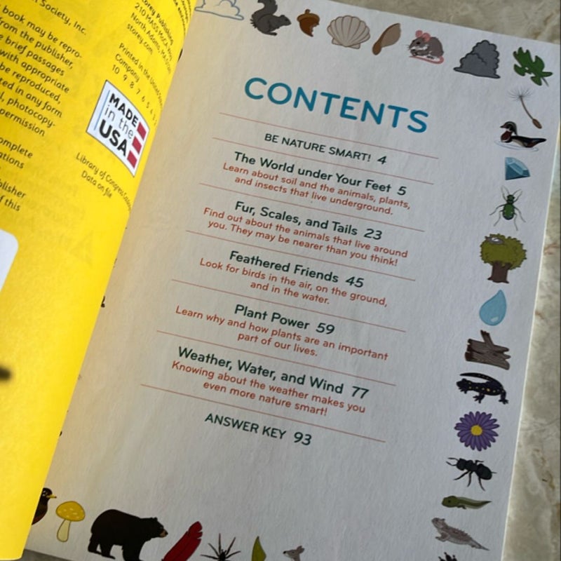 Nature Smarts Workbook, Ages 4-6