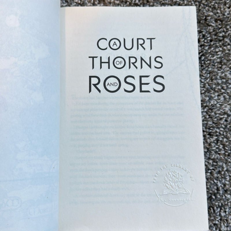 A Court of Thorns and Roses series - OOP covers