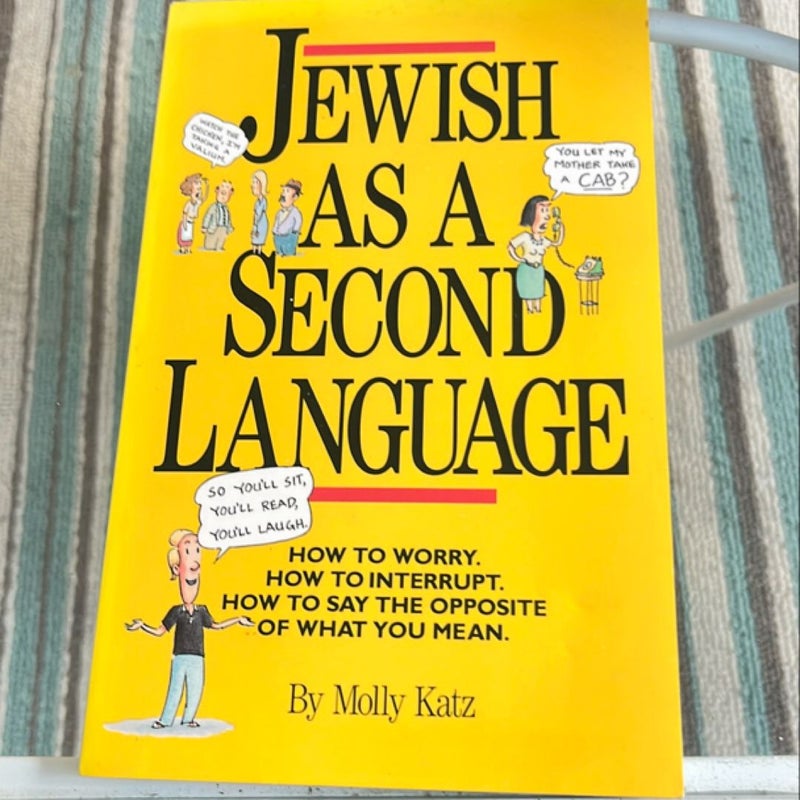 Jewish as a Second Language