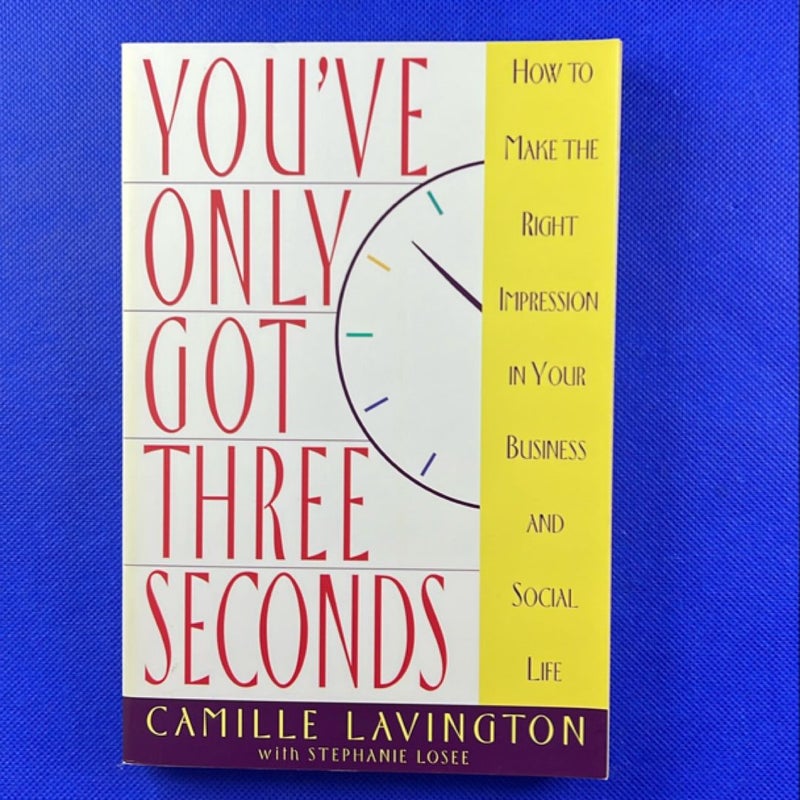 You've Got Only Three Seconds