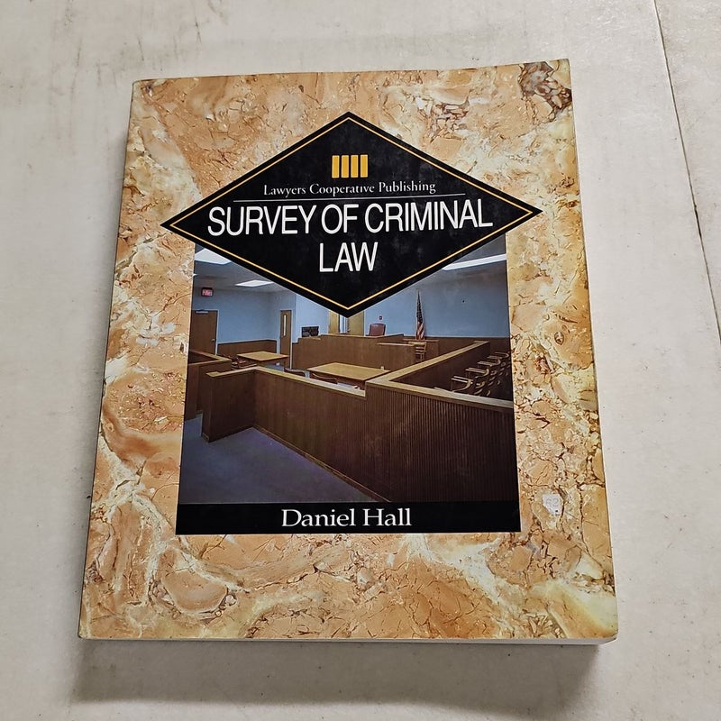 Introduction to Criminal Law