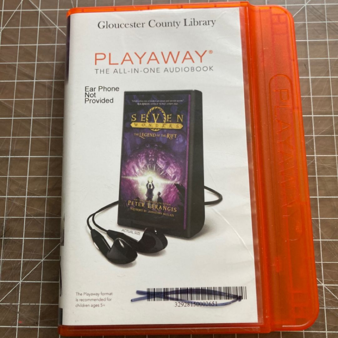 PLAYAWAY AUDIOBOOK Seven Wonders Book 5