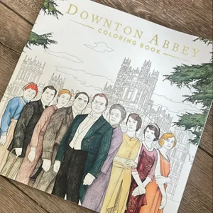 Downton Abbey: the Official Coloring Book (Gold Foil Gift Edition)