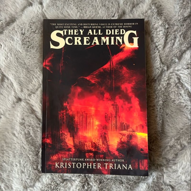 They All Died Screaming (Personalized Signed Copy) by Blood Bound Books ...