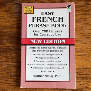 Easy French Phrase Book NEW EDITION