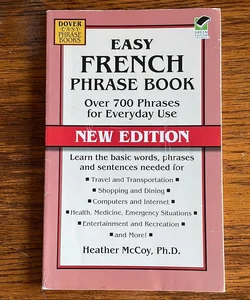 Easy French Phrase Book NEW EDITION