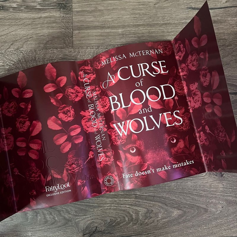 A Curse of Blood and Wolves (signed Fairyloot edition)