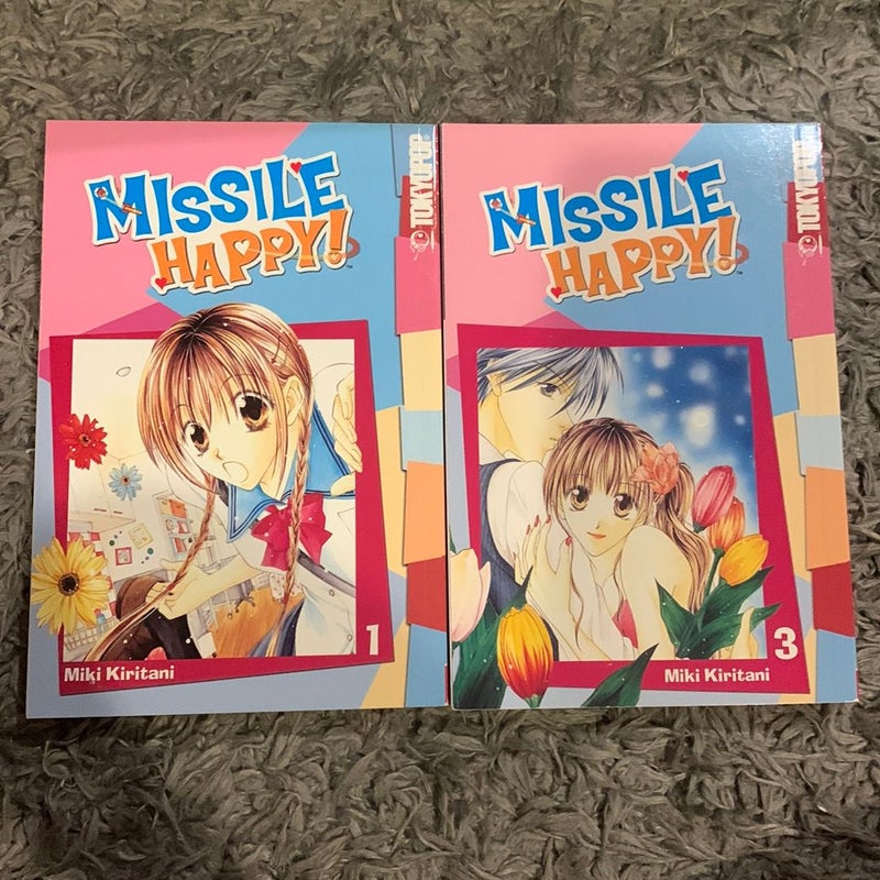 Missile Happy Manga 1,3