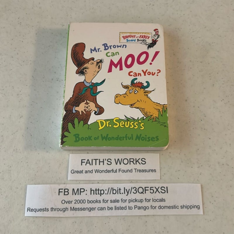 Mr. Brown Can Moo! Can You?