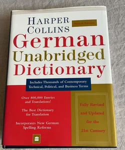 HarperCollins German Unabridged Dictionary