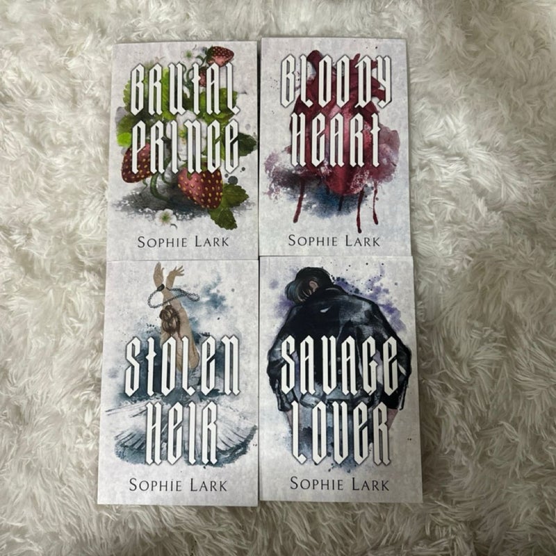 Brutal Birthright by Sophie Lark Books 1,2,3&4 (Bundle)