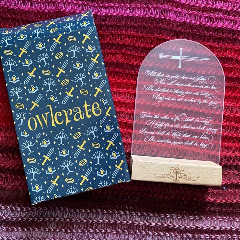 OwlCrate decor