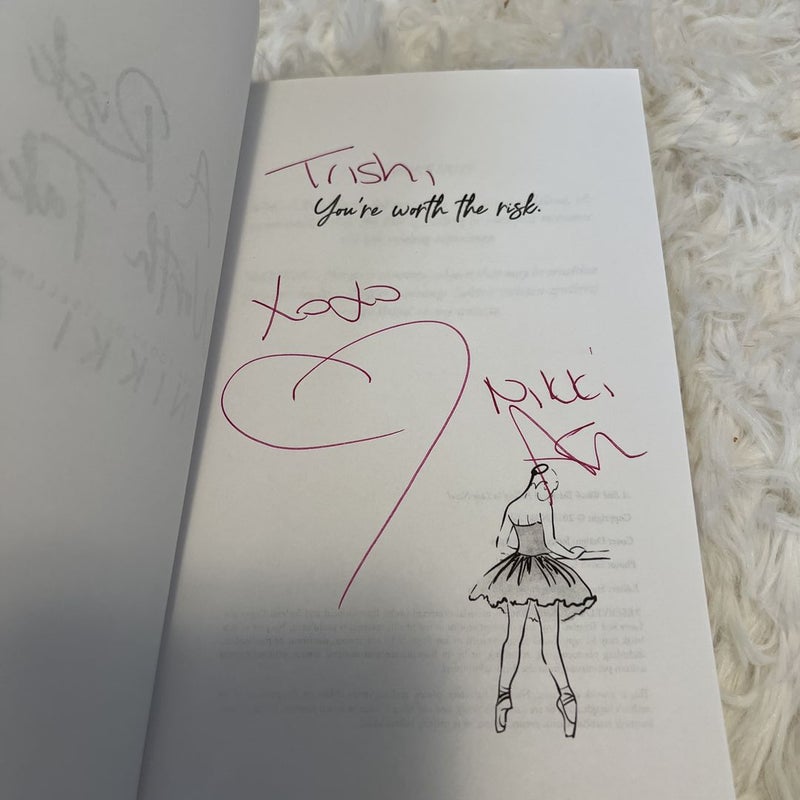 The Risk of Falling and A Risk Worth Taking (Signed and personalized )