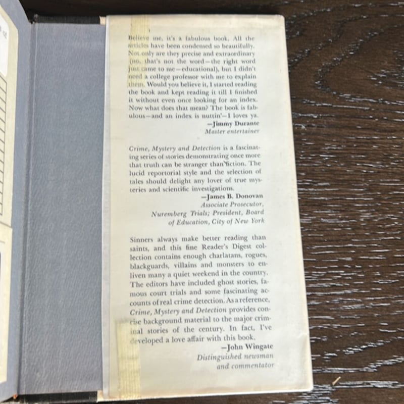 Great True Stories of Crime Mystery and Detection