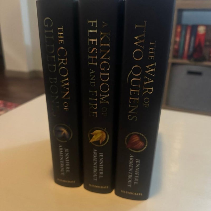 Illumicrate From Blood and Ash Books 2-4