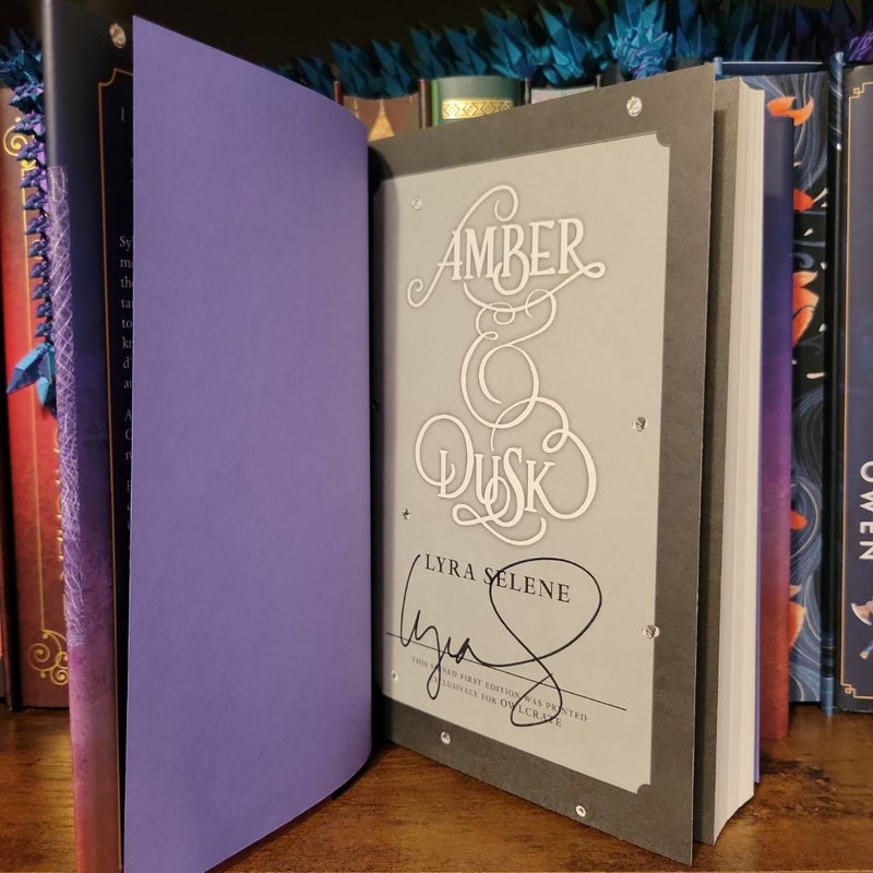 Amber & Dusk (Owlcrate Edition- SIGNED)