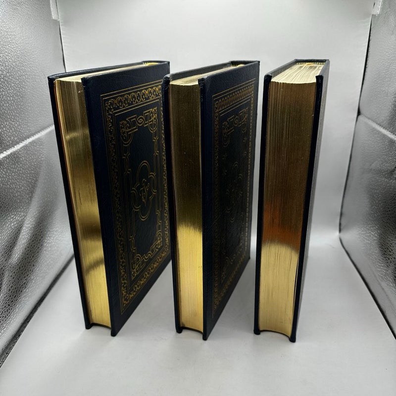 Easton Press Mysterious Island Around World Journey Center Earth 