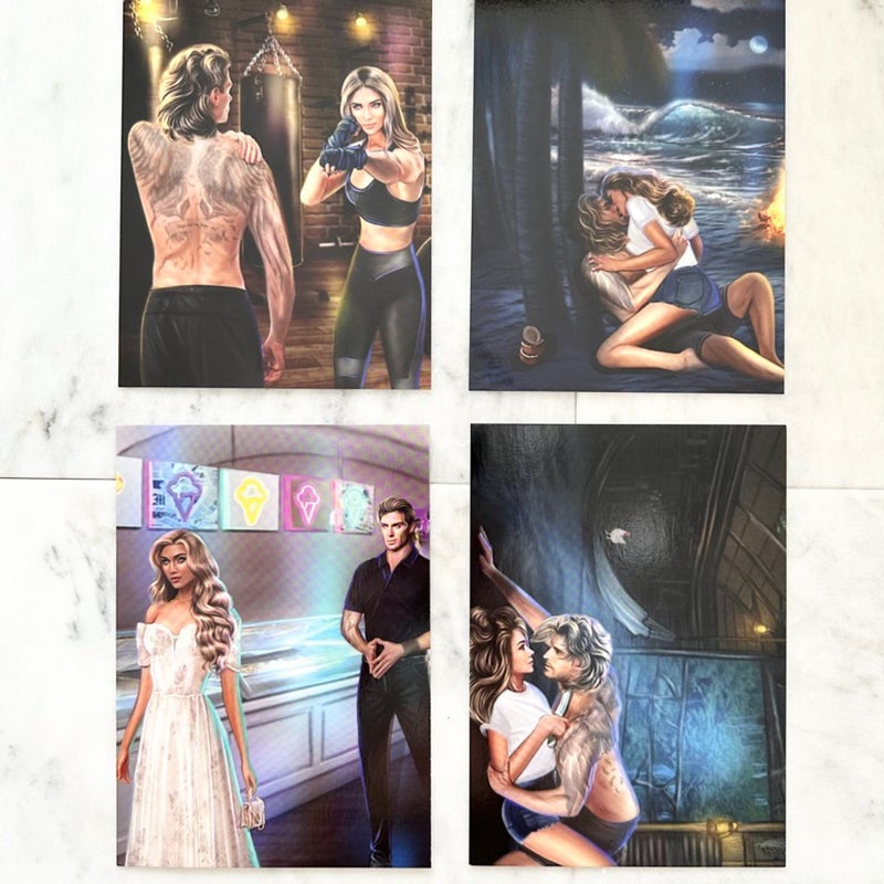 *Signed* Dark & Quirky (D&Q): All the Pretty Things Trilogy and The Devil’s Crown Duet
