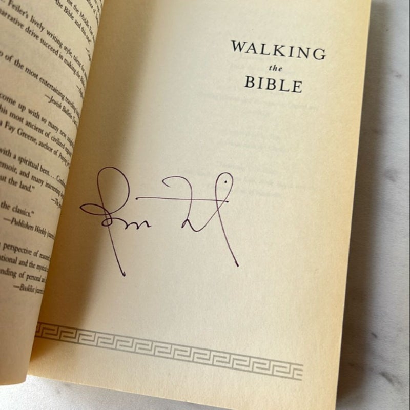 Walking the Bible (SIGNED COPY)