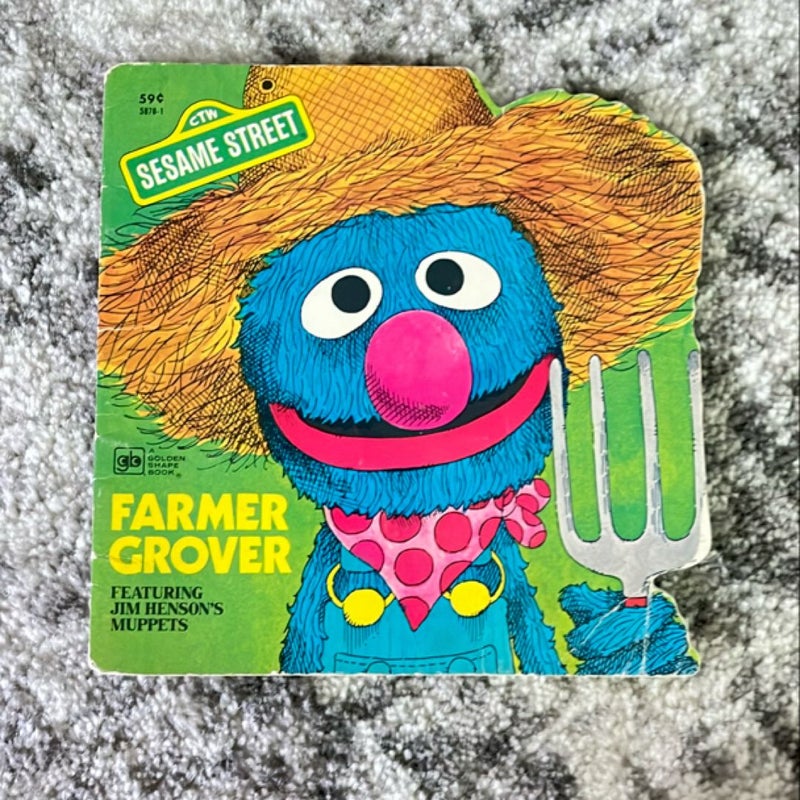 Sesame Street Farmer Grover