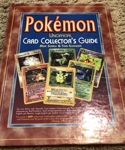 Unoffical pokemon card collectors guide