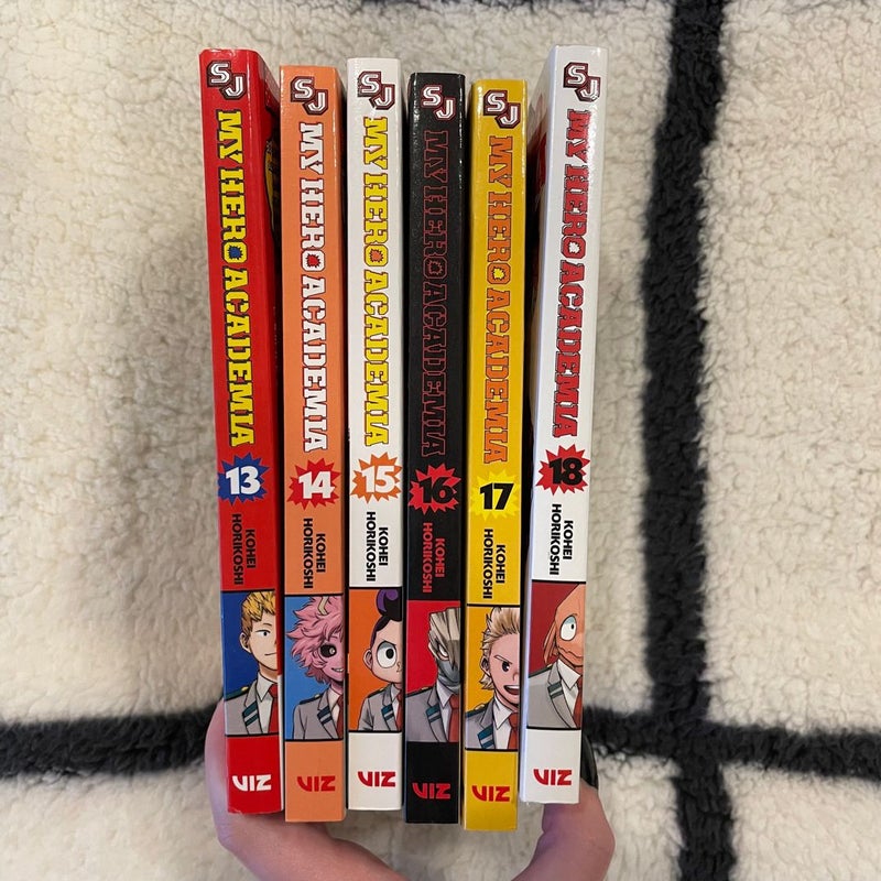 My Hero Academia, Vol. 13-18