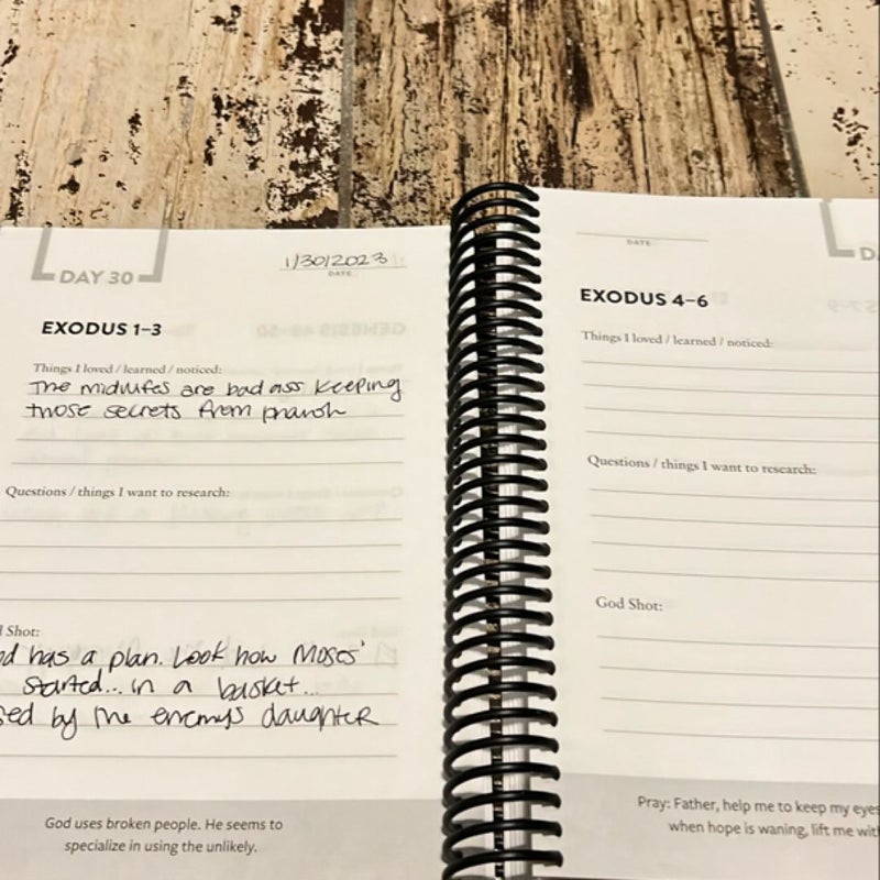 The Bible Recap Journal