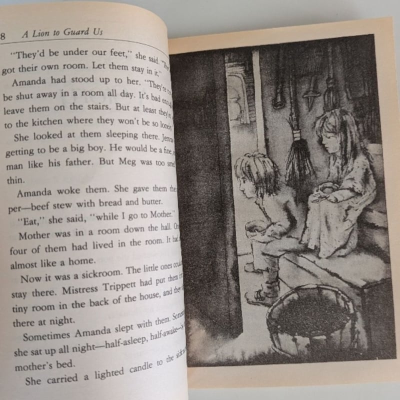 A Lion to Guard Us **SIGNED BY AUTHOR** by Clyde Robert Bulla ...