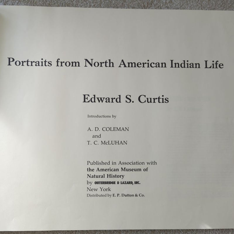 Portraits from North American Indian Life